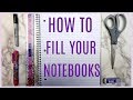 How to Fill Your Empty Notebooks! Creative Journal Ideas (part 2)