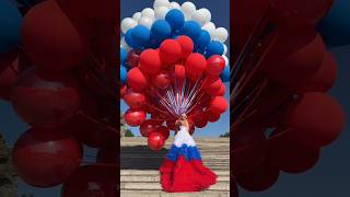 Japanese girl makes clothes out of balloons।😱#shortvideo #amazingfacts