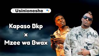 Kapaso Bkp Ft Mzee Wa Bwax - Usinioneshe (Official Lyric Video)|Singeli