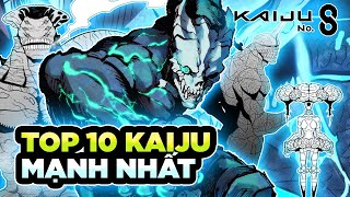 Top 10 Kaiju Mạnh Nhất Kaiju No.8, Đâu Là Trùm Cuối ????