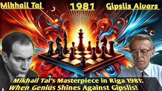 Mikhail Tal’s Masterpiece in Riga 1981: When Genius Shines Against Gipslis!