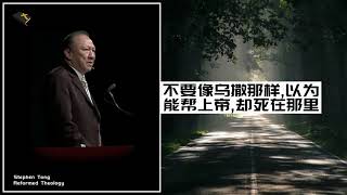 不要像乌撒那样，以为能帮上帝，却死在那里！∣唐崇荣牧师 Stephen Tong