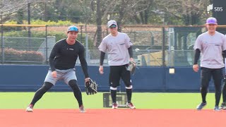 「強い気持ちで投げる姿を応援して」プロ野球・くふうハヤテベンチャーズ静岡が合同自主トレをスタート 新シーズンに向けて汗流す