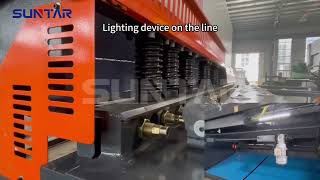 SUNTAY| Hydraulic Swing Beam CNC Shearing Machine components display