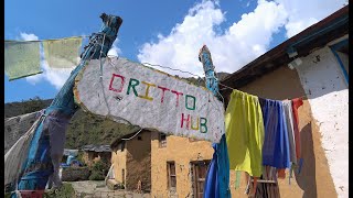 A cafe in the lap of mountains || DRITTO HUB || Cafe & Homestay