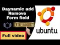 Multiple form element create and remove Ionic | Dynamic form create and remove Ionic|Angular-5-6-7-8