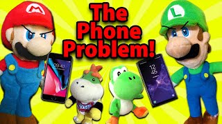 Crazy Mario Bros: Mario and Luigi's Phone Problem!