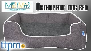 Messy Mutts Studio Orthopedic Bolster Bed from Messy Mutts