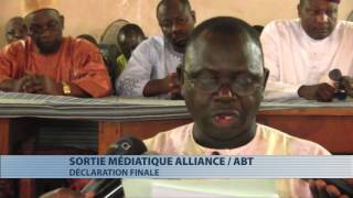 Djougou : déclaration finale de la sortie des membres de l' alliance ABT