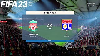 FIFA 23 | Liverpool vs Lyon - Club Friendly - PS5 Full Match & Gameplay