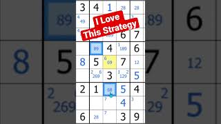 How Sudoku XY-Wings Work 🦋💪🏻😓 Sudoku Shorts #22