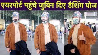 Jubin Nautiyal Spotted At Mumbai Airport, जमकर पोज देते आए नजर | NBT Entertainment