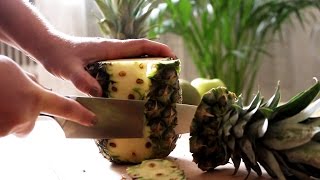 Så här skalar du ananas