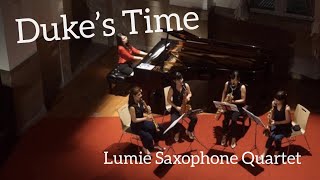 Jun NAGAO : Duke's Time / LumieSaxophoneQuartet