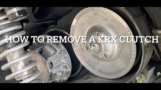 How To Remove a Kawasaki Teryx KRX 1000 Clutch - UTV Action Magazine