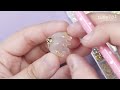 【uvレジン】プリンセスジェリーフィッシュ「magical jelly fish earrings」【diy】