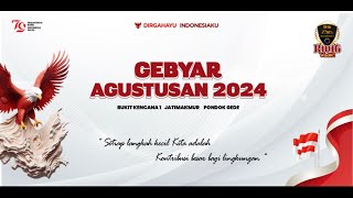 LIVE | MALAM PUNCAK GEBYAR AGUSTUSAN 2024 RW 16 BUKIT KENCANA 1 - JATIMAKMUR | 31 AGUSTUS 2024