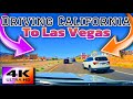 Driving California Stateline To Las Vegas (4k)