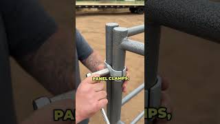 Connect Our Horse Corral Panels Together With Panel Clamps