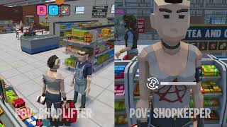 Gameplay Comparison Between Shoplifters and Shopkeepers | Loss Prevention
