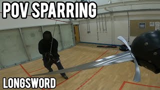 pov longsword sparring