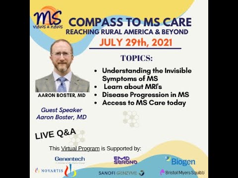 Let's Talk About The Invisible Symptoms Of MS With Aaron Boster, MD ...