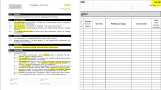 ISO 9001 Strategic Planning Toolkit
