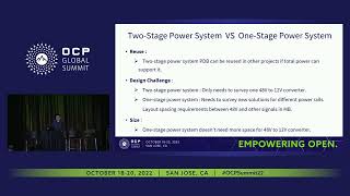 ORV3 48V system power architecture & HSC design consideration