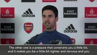 Arsenal "Have To Deal With" Relegation Pressure - Arteta