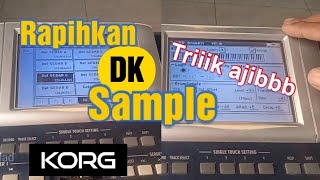 Korg pa 500 rapihkan DK sampling tresno lead