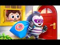 Knock Knock, Who's There?👮‍♂️| Kids Learn Safety Rules | Nursery Rhymes & Kids Songs | BabyBus