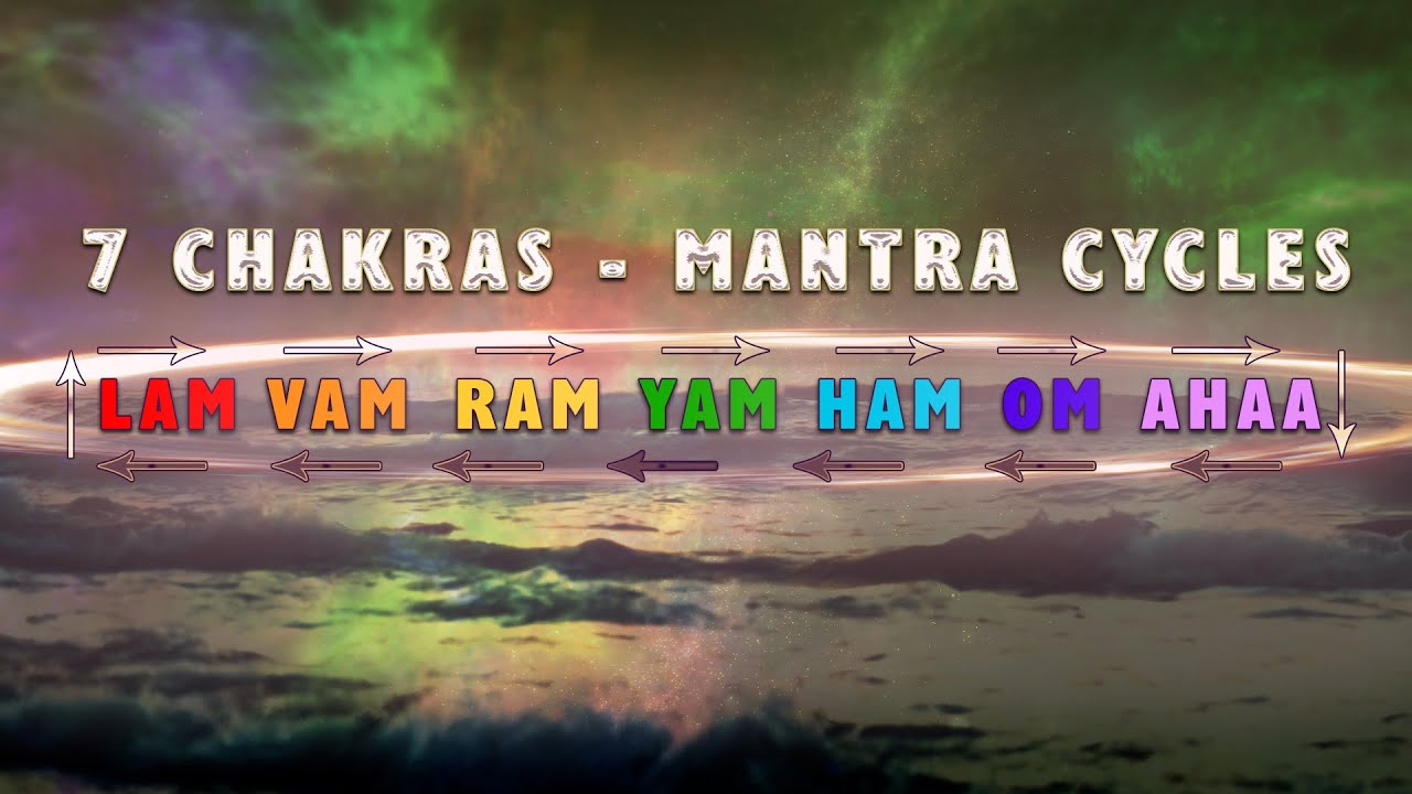 7 CHAKRAS - MANTRA CYCLES - LAM VAM RAM YAM HAM OM AHA - YouTube