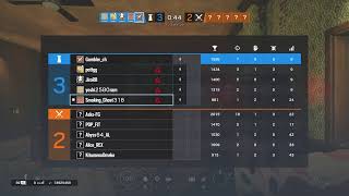 【R6S/PS4】まったりランク　どなたでも　参加ok　レインボーシックスシージ　主ゴル3辺り