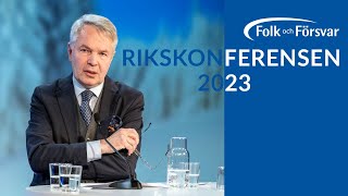 "Sverige är vår viktigaste vän och partner" – Pekka Haavisto, Finlands utrikesminister