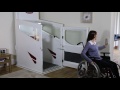 harmony through floor lift wheelchair home lift disabled domestic lift residential lift