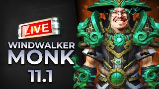 Playing the NEW PATCH with WINDWALKER MONK!