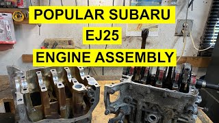 Complete Subaru EJ25 Engine Block Rebuild/ Assembly - Many Subaru Models