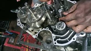 Apache 4v spocket drive shaft change गियर शाफ्ट टूट गया।kaise change kare#TVS