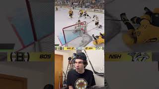 NHL23 BE A PRO GOALIE #hockey #nhl #nhl23 #reels #beapro #nhl22