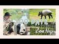 ZOO DATE || A day at Zoo Negara || vlog 🦧🐅🦭🐳🐠🐍