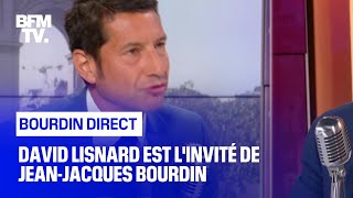 David Lisnard face à Jean-Jacques Bourdin en direct