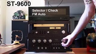 Technics ST-9600 FM/AM Stereo Tuner • Demo