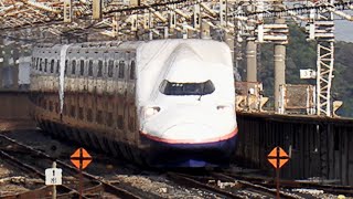 新幹線109＊朝から暑いぞ熊谷駅＊E2系・E4系・E7系・W7系＊shinkansen