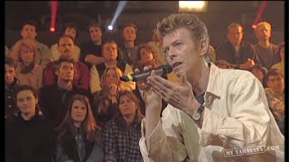 David Bowie - Live in Taratata - 1995 songs/interview
