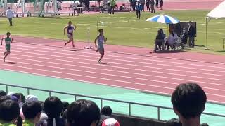 20230409静岡県中部選手権男子100m予選6組