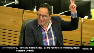 08.10.20 - Item 9 - Te Pataka o Rakaihautu / Banks Peninsula Community Board Report to Council