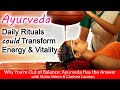 It's CRAZY How Daily Rituals using Ayurveda Can Transform Your Energy & Vitality! Victor Briere