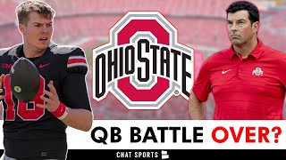 MAJOR Ohio State Football Rumors On QB Battle - Has Will Howard Won The Job? Social Media BUZZ