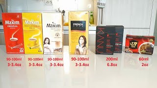 Korean Instant Coffees Review