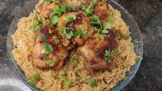 Easy Chicken Kabsa Recipe Traditional Arabian Rice Dish Chicken Kabsa at Home | Step-by-Step Recipe